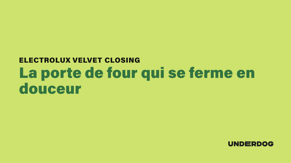La porte de four qui se ferme en douceur avec Velvet Closing d'ELECTROLUX