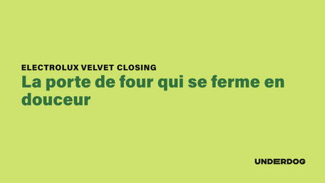 La porte de four qui se ferme en douceur avec Velvet Closing d'ELECTROLUX