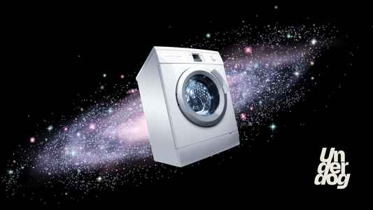 Un lave-linge dans l'espace.