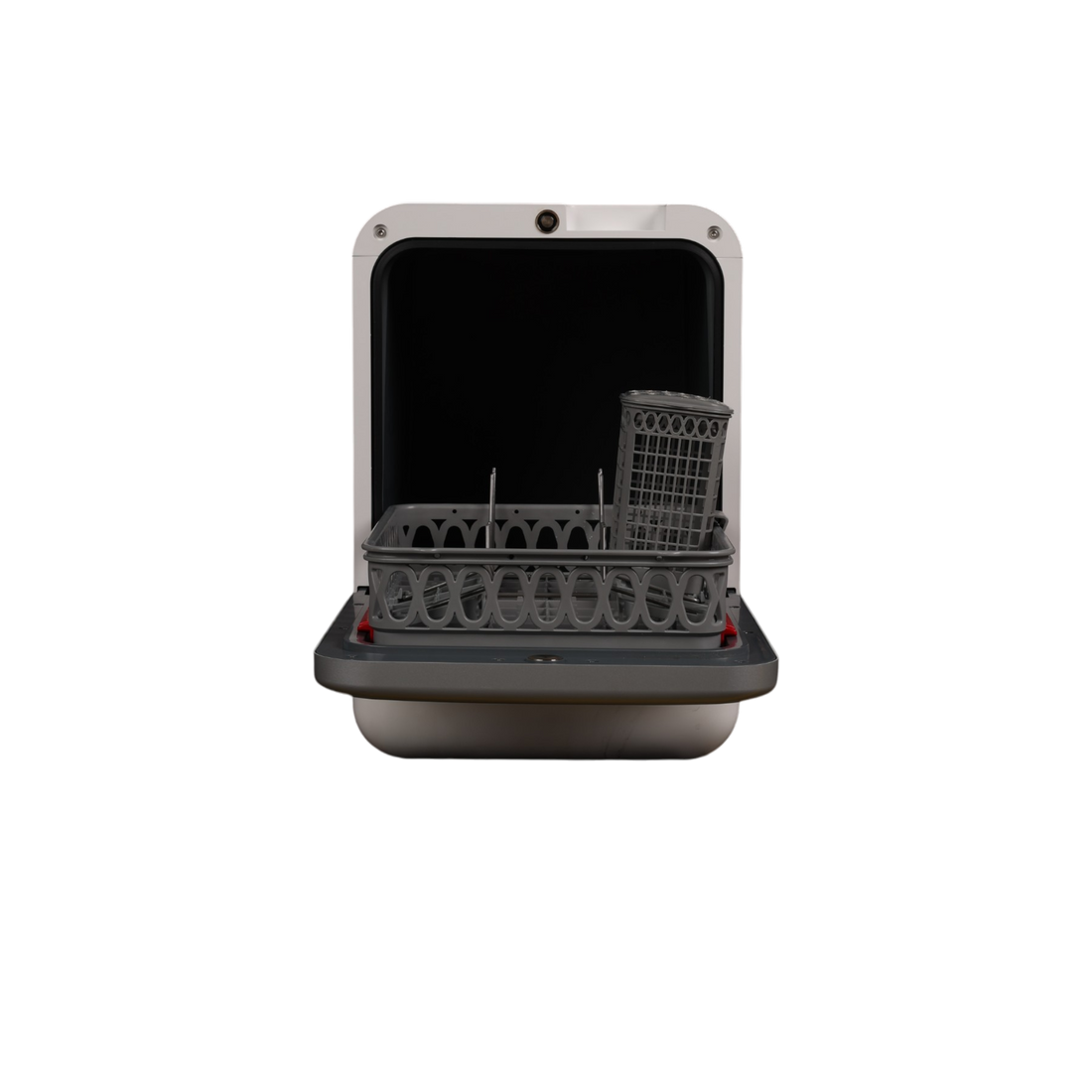 Lave-Vaisselle Compact 2 Cvts Reconditionné DAAN TECH BOB PACK PREMIUM SILVER : vue de l'intérieur