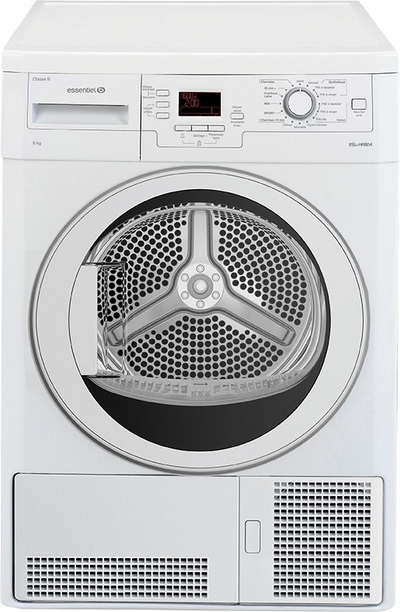 Seche-linge pompe à chaleur ESSENTIEL B ESLHP8D4