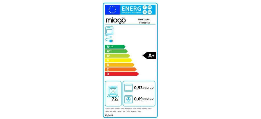 Four chaleur tournante MIOGO MOP721PR