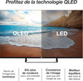 Téléviseur QLED 43 pouces Reconditionné ESSENTIEL B 43QLED306