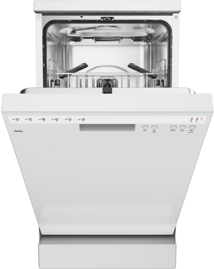 Lave-vaisselle Pose Libre 10 couverts Reconditionné LISTO LLVS46DW
