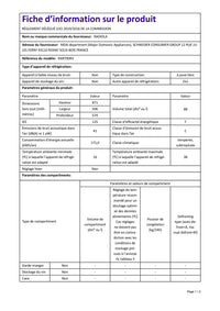 Réfrigérateur compact RADIOLA RART90RV