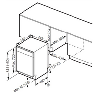 Lave-vaisselle Encastrable 10 couverts Reconditionné SCHNEIDER SCLT042A0N
