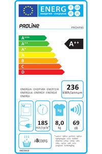Seche-linge pompe à chaleur PROLINE PROHP80