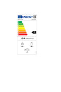Réfrigérateur compact MOULINEX Studio MSTTR106WH