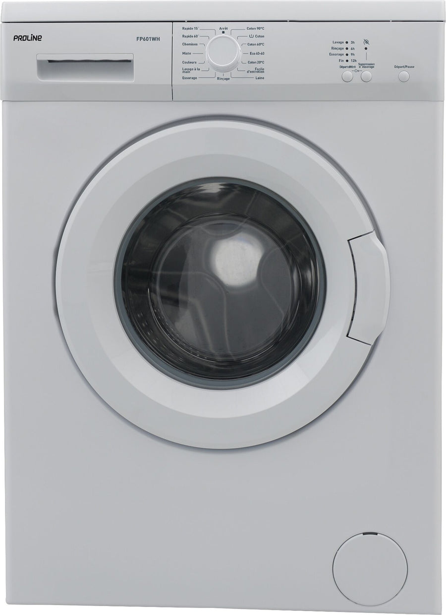 Lave-linge hublot PROLINE FP601WH