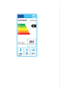 Réfrigérateur avec congélateur THOMSON THLR331WH