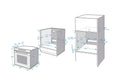 Four chaleur tournante THOMSON TMFP72BX