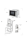 Four micro-ondes encastrable PROLINE CBI32IX (CBI 32 IX)