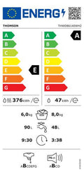 Lave-linge sechant THOMSON THWD86140WH2