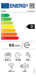 Lave-linge hublot PROLINE FP6120DWH