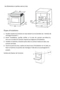 Four chaleur tournante THOMSON TMFP701IX2