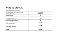 Four chaleur tournante THOMSON TMFP701IX2