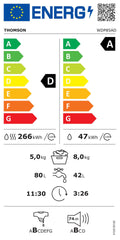 Lave-linge sechant THOMSON WDP85AD