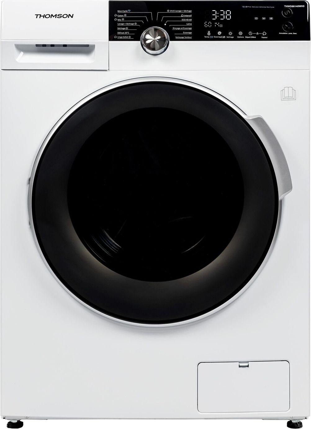 Lave-linge sechant THOMSON THWD86140WH3