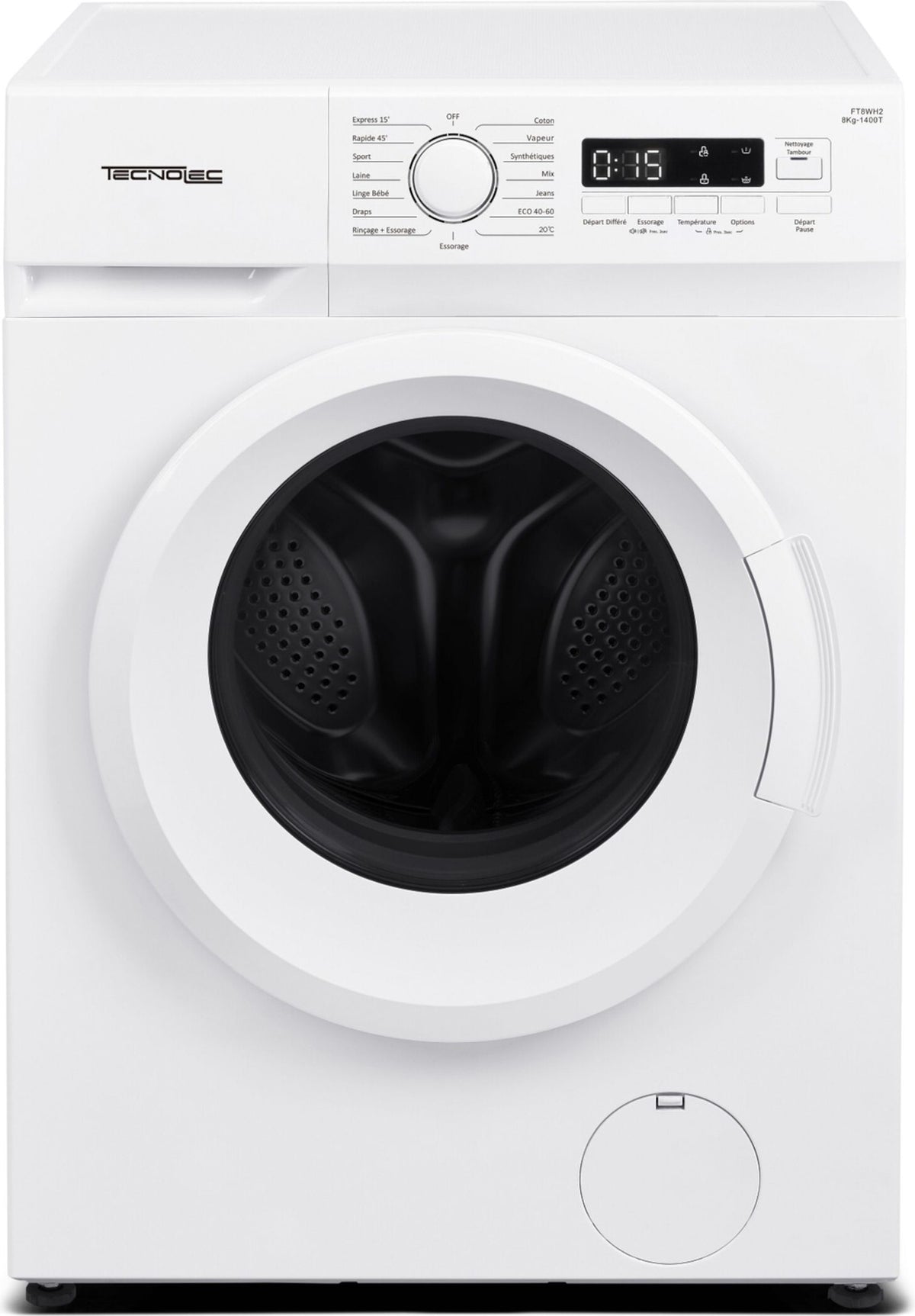 Lave-linge hublot TECNOLEC FT8WH2