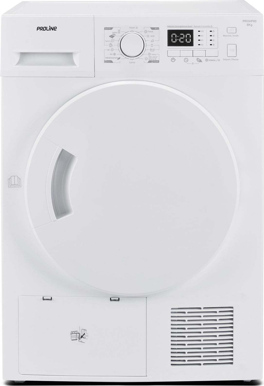 Seche-linge pompe à chaleur PROLINE PROHP83