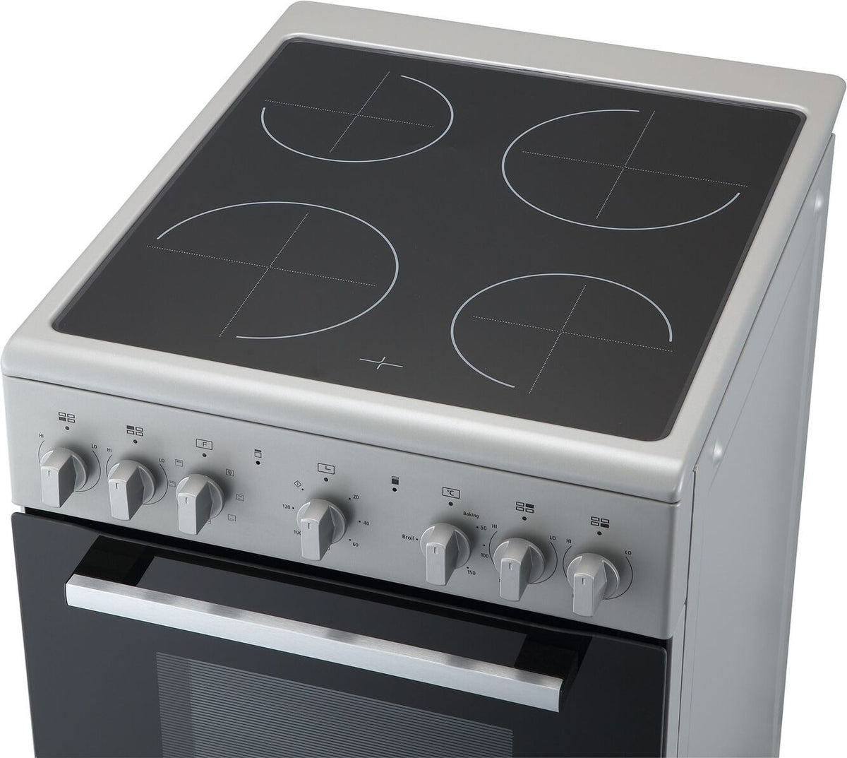 Cuisinière vitrocéramique PROLINE PCC5050SL