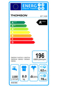 Lave-linge top THOMSON WT1408