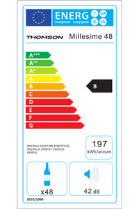 Cave à vin de conservation THOMSON MILLESIME 48