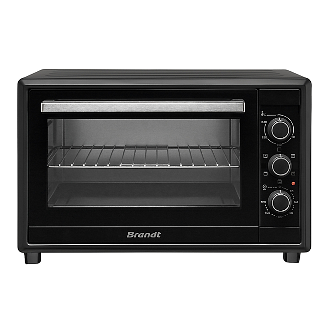 Four Chaleur Tournante 42 L Reconditionné BRANDT FC420MUB : vue de face