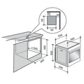 Four chaleur tournante SAUTER SOP6214LB