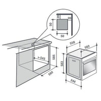 Four chaleur tournante SAUTER SOP6214LB
