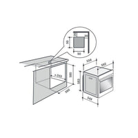Four chaleur tournante SAUTER SOP6210X
