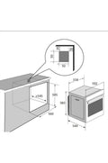 Four chaleur tournante SAUTER SOP6417LX