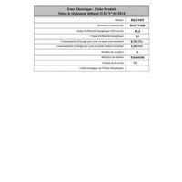 Four chaleur tournante BRANDT BOP7536B
