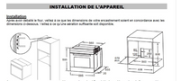 Four chaleur tournante BRANDT BOC8000X
