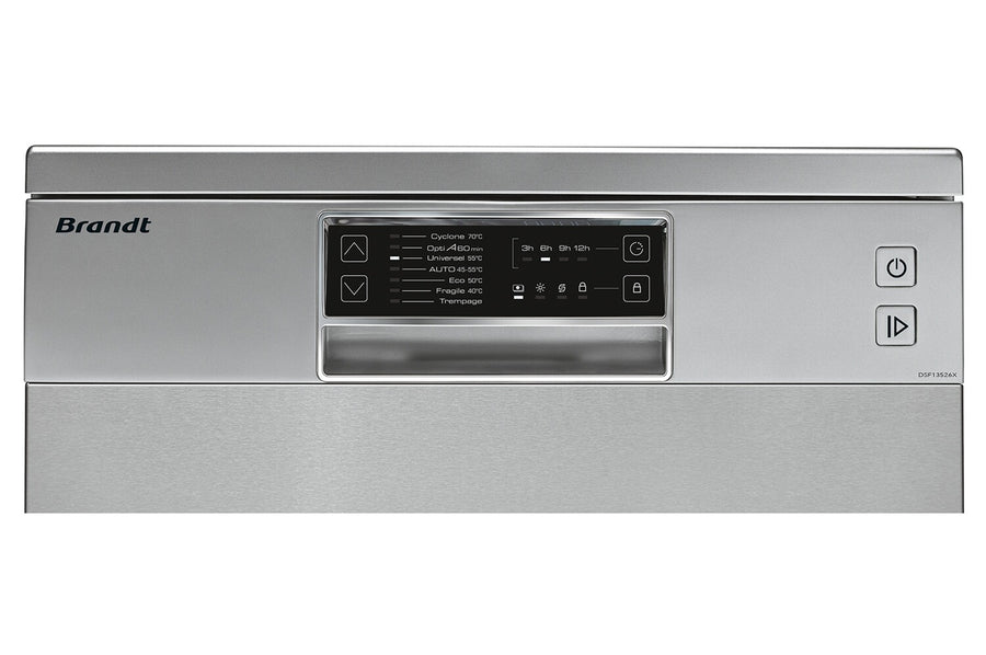 Lave-vaisselle pose libre BRANDT DSF13526X