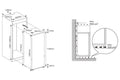 Réfrigérateur encastrable DE-DIETRICH DRL1220FS