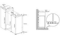 Réfrigérateur encastrable DE-DIETRICH DRS1224FS