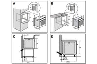 Four chaleur tournante DE-DIETRICH DFP8363W