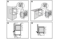 Four chaleur tournante BRANDT BFH3412W