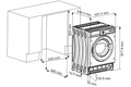 Lave-linge sechant DE-DIETRICH DWD485QJE