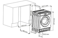 Lave-linge sechant DE-DIETRICH DWD485QJE