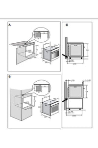 Four chaleur tournante DE-DIETRICH DOPH375X