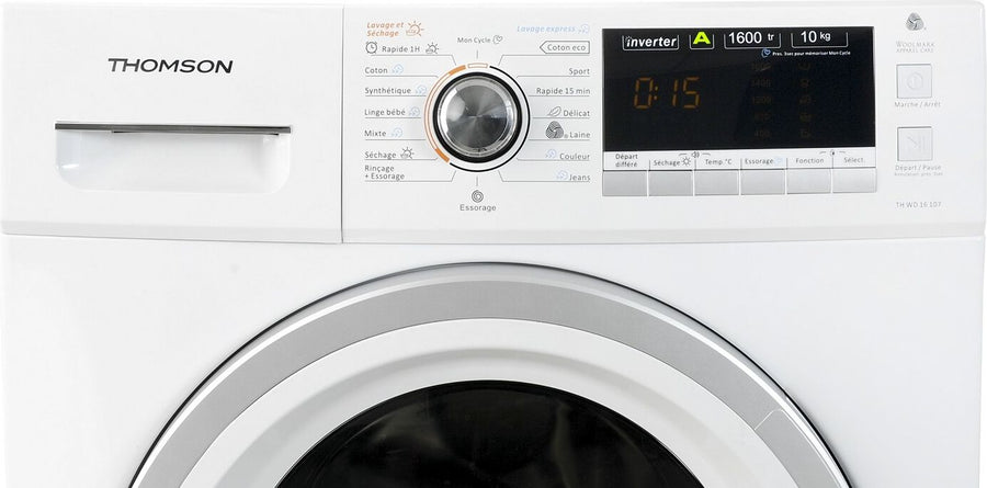 Lave-linge sechant THOMSON THWD16107