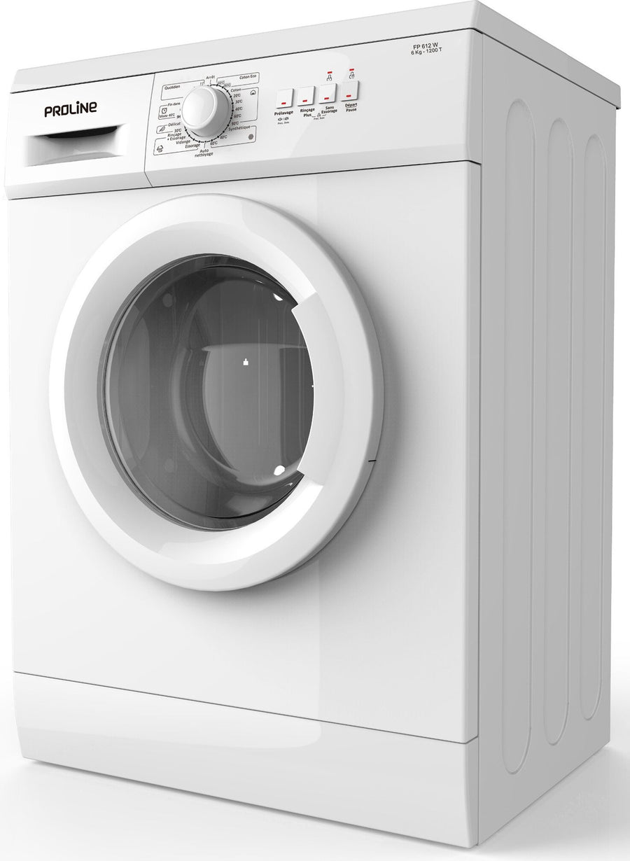 Lave-linge hublot PROLINE FP 612 W