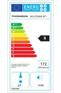 Cave à vin encastrable THOMSON MILLESIME BI 7