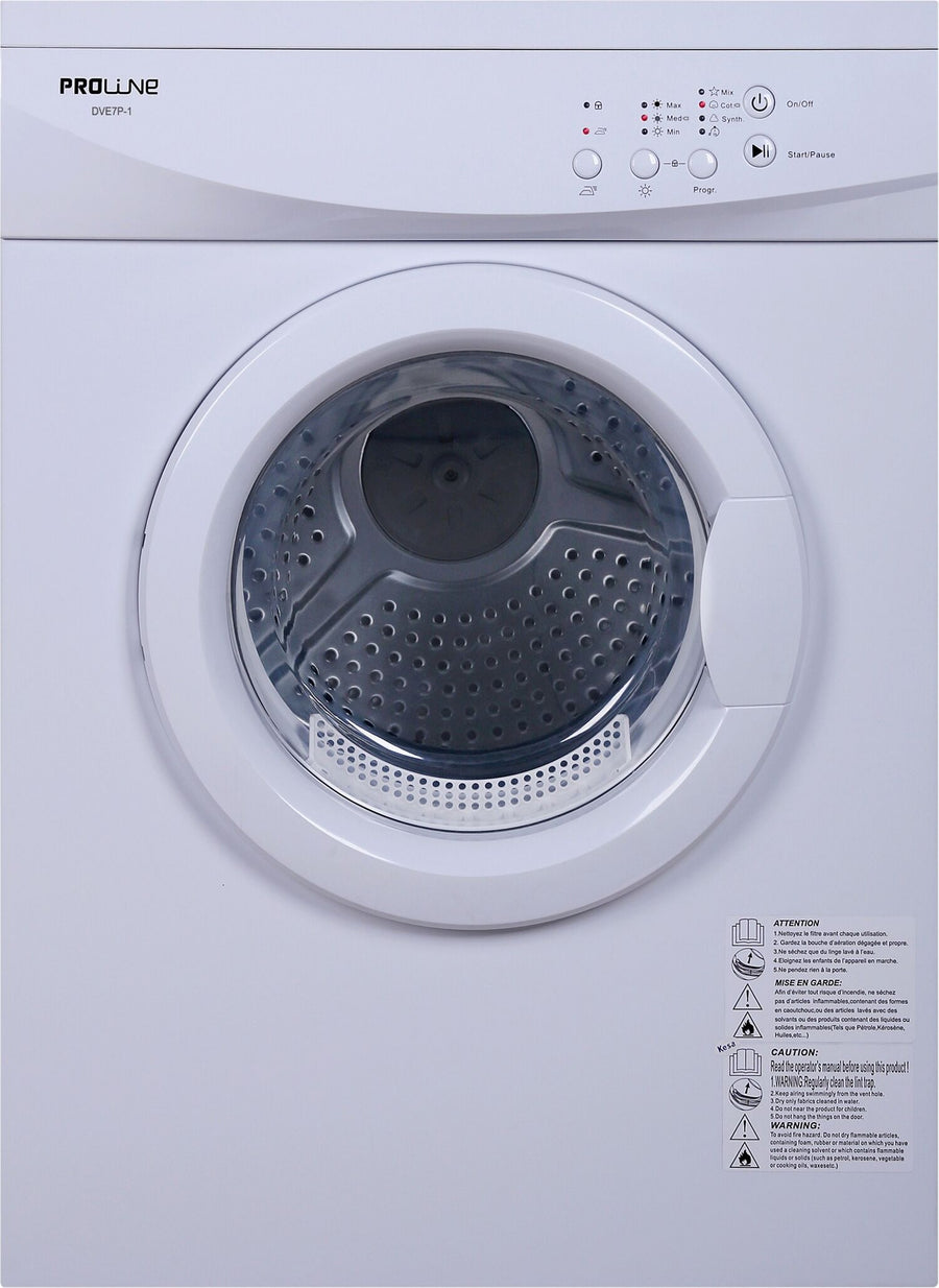 Seche-linge à evacuation PROLINE DVE 7 P-1