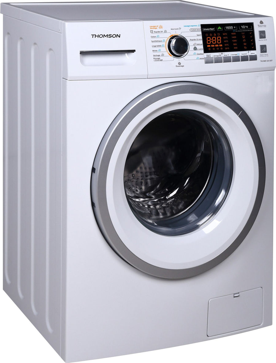 Lave-linge sechant THOMSON THWD161070WH