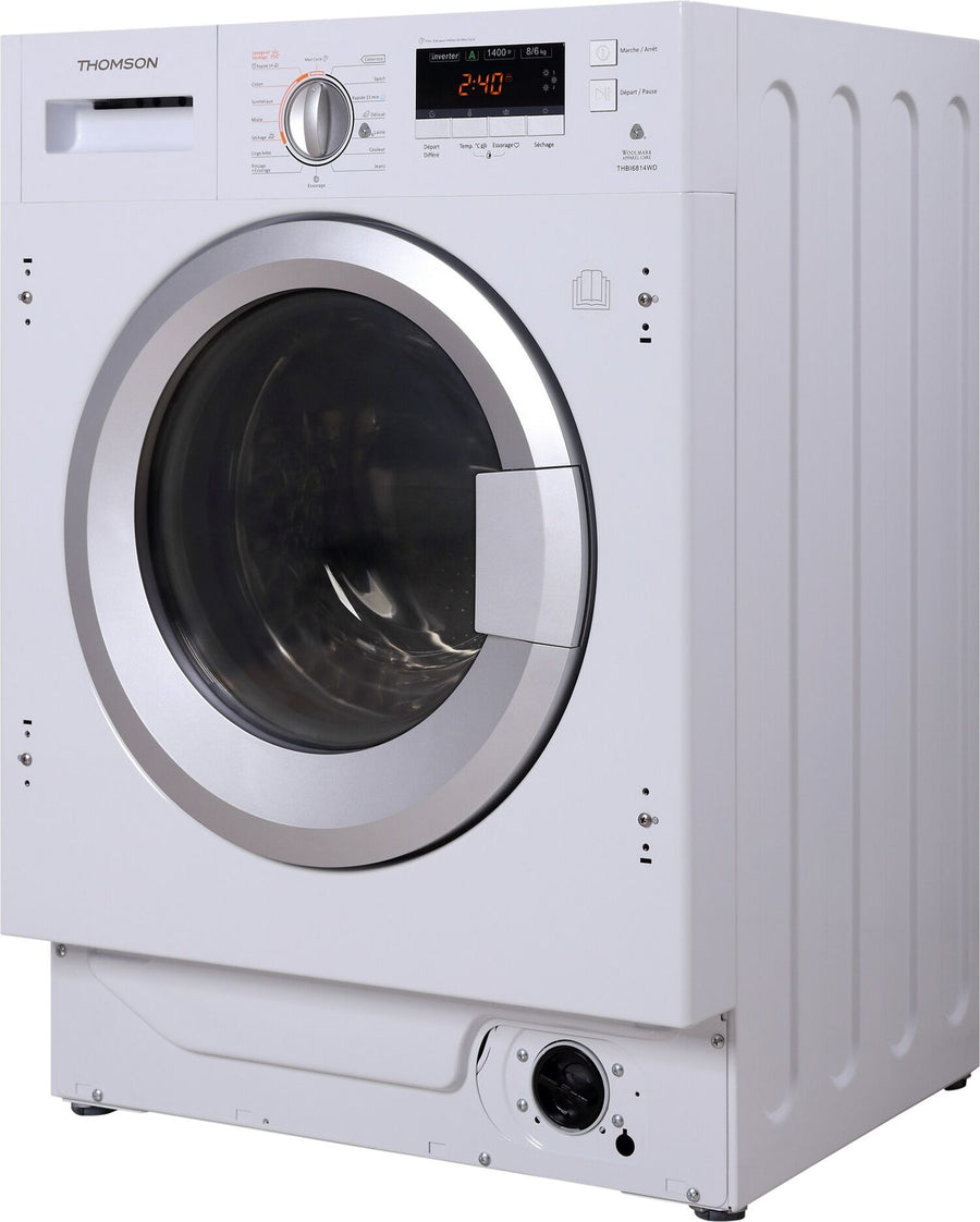 Lave-linge sechant THOMSON THBI68140WD