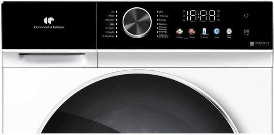Lave-linge sechant CONTINENTAL-EDISON CELS106W