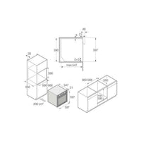 Four chaleur tournante ASKO OCS8464A